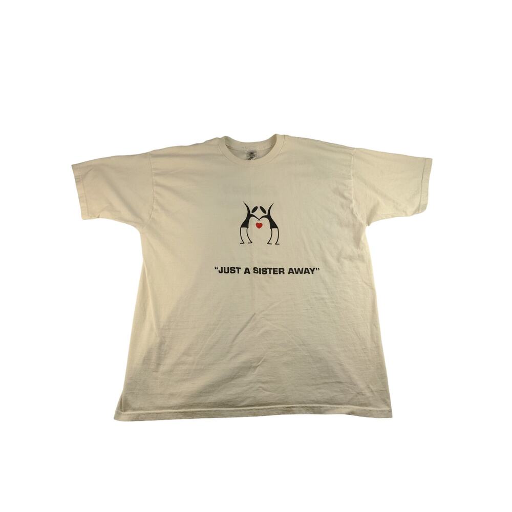 Vintage Womens Conference 99 90's T Shirt Fruit of the Loom White Size XXL 2XL